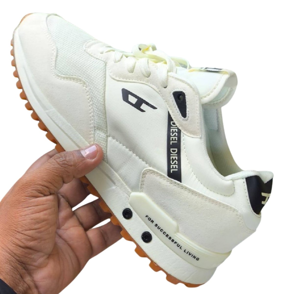 Diesel zapatos hombre color beige para caminar en Colombia